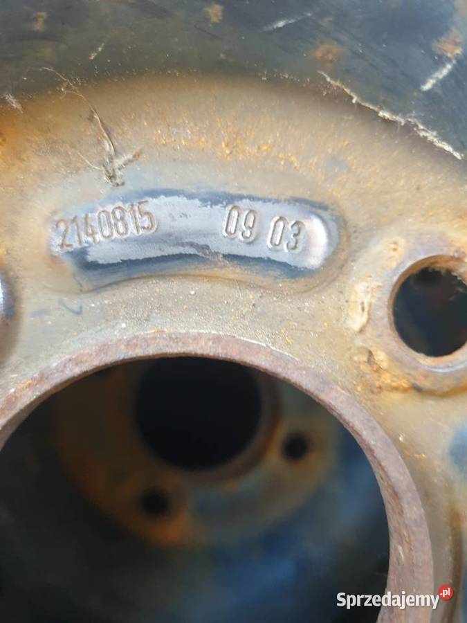 felga stalowa 14 opona Dunlop 18565R14 zima Dobre Miasto