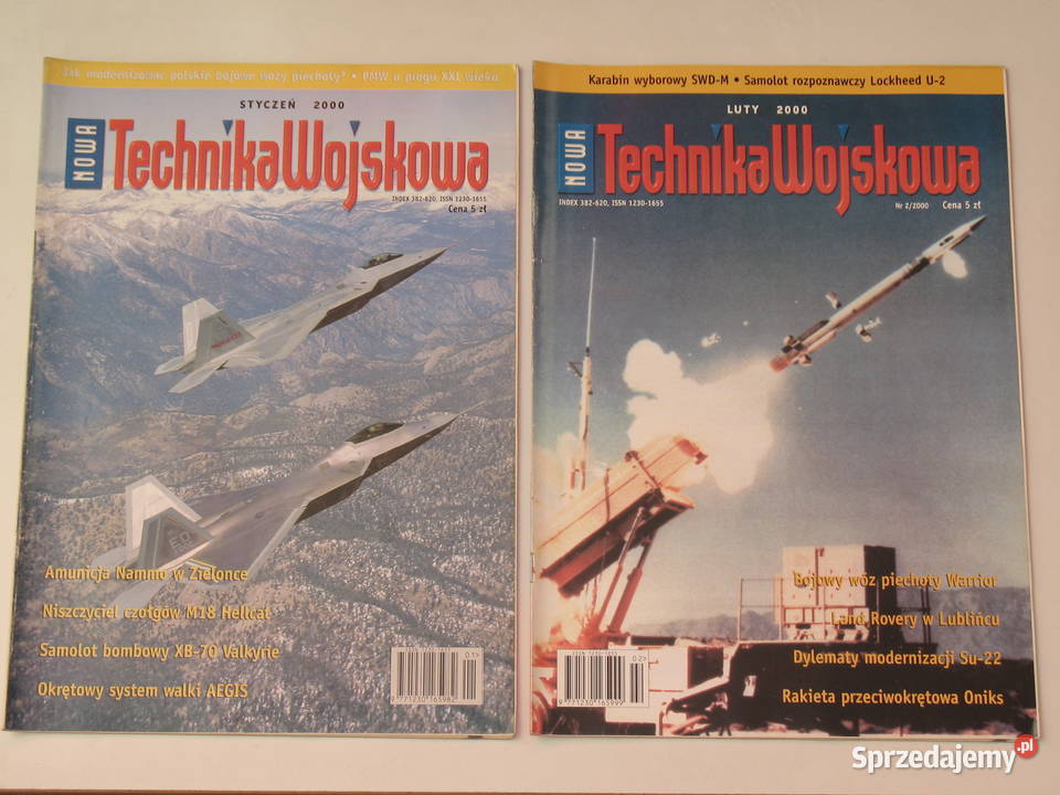 Technika Wojskowa kompletny rocznik 2000 Kraków