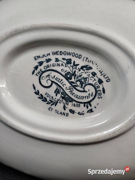 Sosjerka z podstawkiem Enoch Wedgwood Asiatic łódzkie Poddębice sprzedam