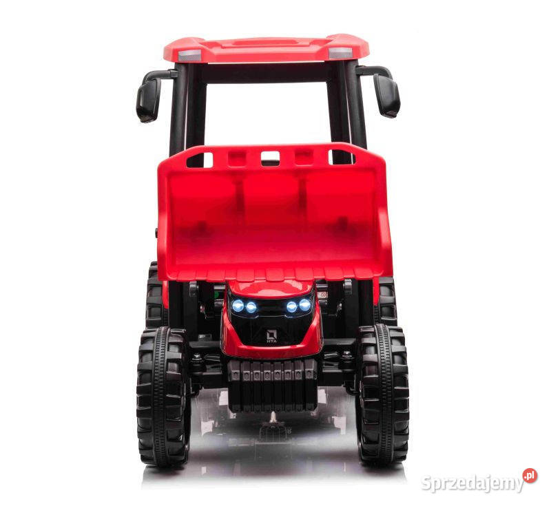 Autko na akumulator OLBRZYMI TRAKTOR Z PRZYCZEPĄ Myszków