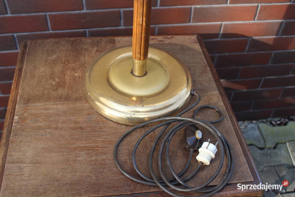 stara lampa podłogowa Kalisz sprzedam