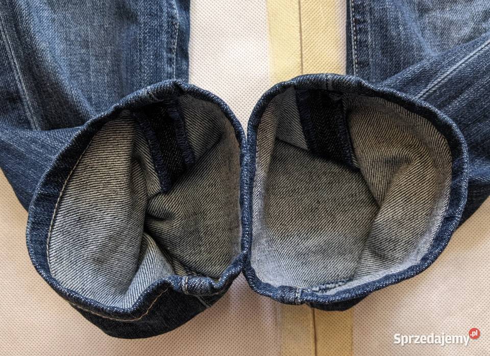 Acne Hex Pure Jeans 2732 Dark Blue Stretch Denim Warszawa