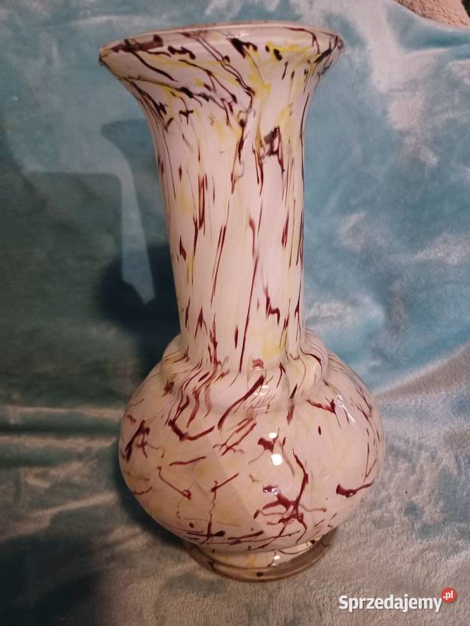 Wazon PRL maziaje Porcelana i szkło Łódź
