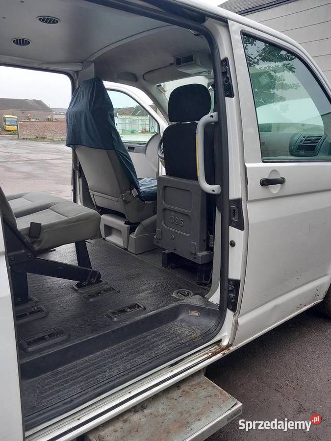 VW Transporter 2015 przewoz niepelnosprawnych pomorskie Nowa Wieś Lęborska
