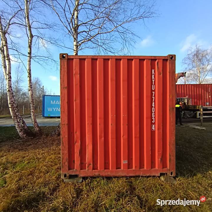 Kontener morski magazynowy używany 20DC