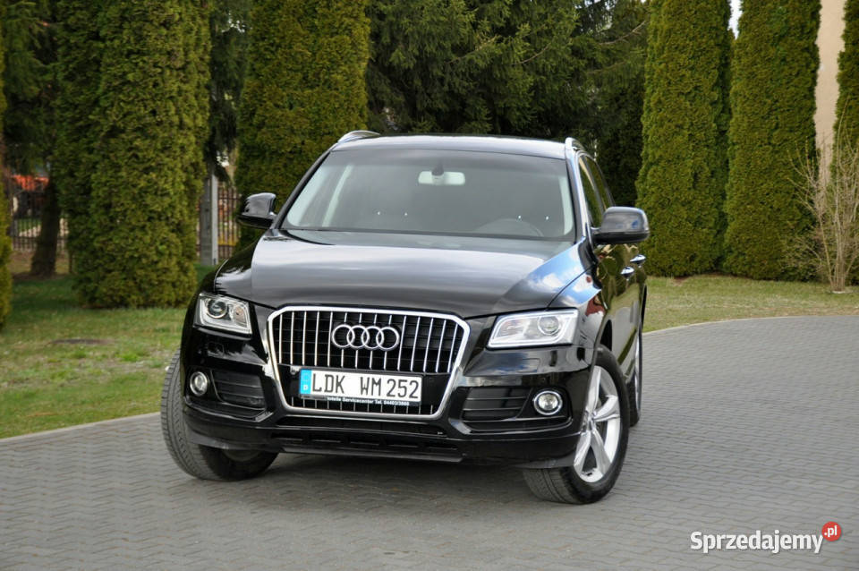 Audi Q5 20TDI163LiftBiXenonLedNavi MMIKeyless wspomaganie kierownicy Q5 Ostrów Mazowiecka