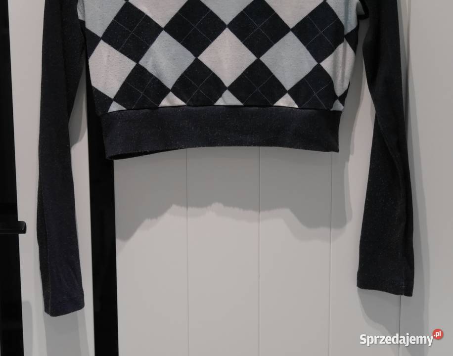 Shein świetny krótki sweterek 34 XS Inny materiał Wrocław