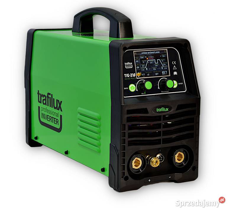 TIG 210 AC DC PULS LCD SYNERGIA Spawarki inwertorowe Spawarki i lutownice Gniezno sprzedam