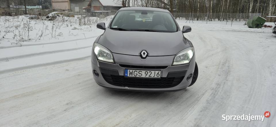 Renault Megane III grafitowy mazowieckie Stefanów Suserski