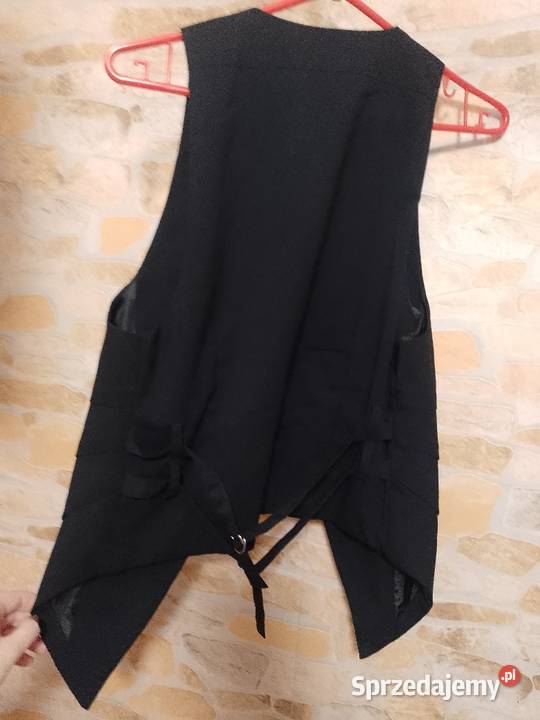 36S Bogato zdobiona kamizelka garniturowa z