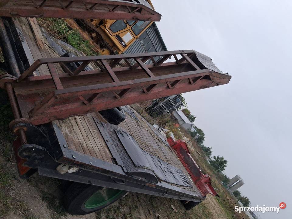 Przyczepa niskopodwoziowa ciężarowa t o 35 t 035 Lublin
