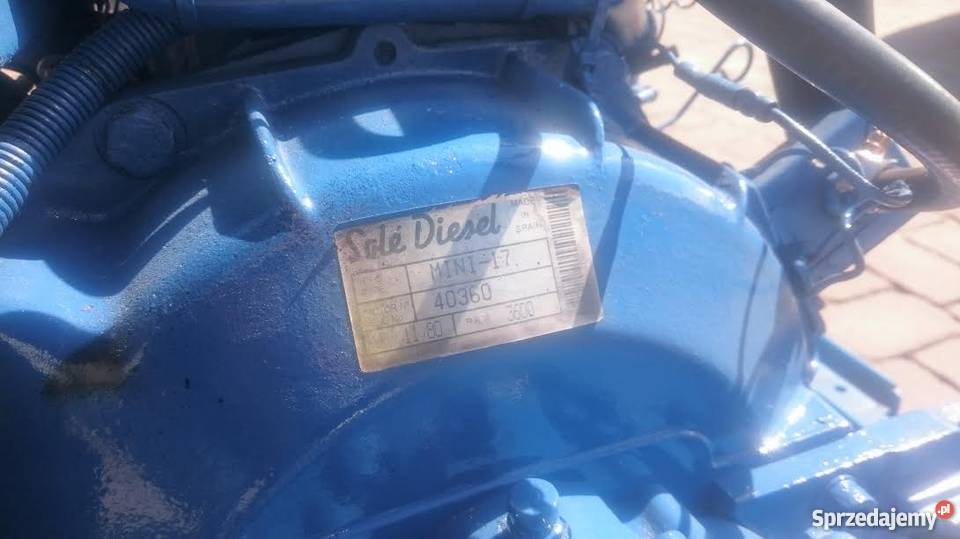 silnik sole mini diesel 17 z przekładnią Puck
