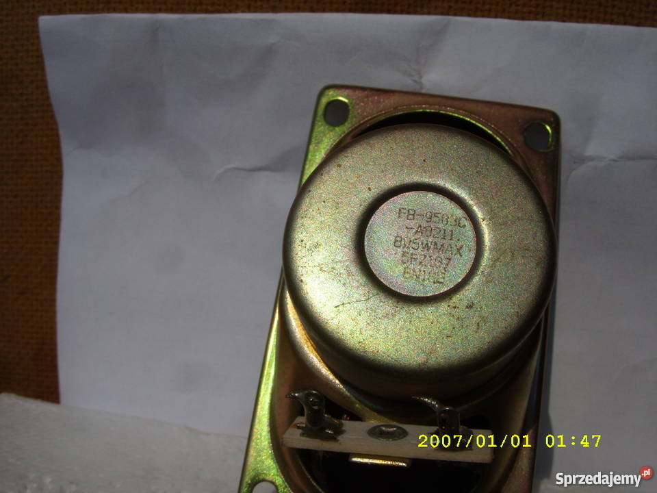 Glosniki uzywane 8 OHm w 5 zl sztuka