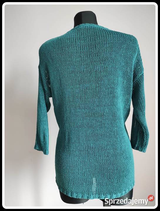 Chris line sweter szmaragdowy oversize 38 M Płock