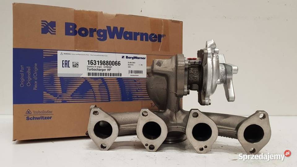 Nowa turbosprężarka BorgWarner KKK 16319880066 Siedlce