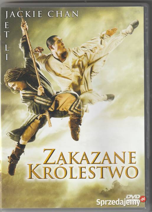 Zakazane królestwo Jackie Chan DVD DVD Filmy mazowieckie Pruszków
