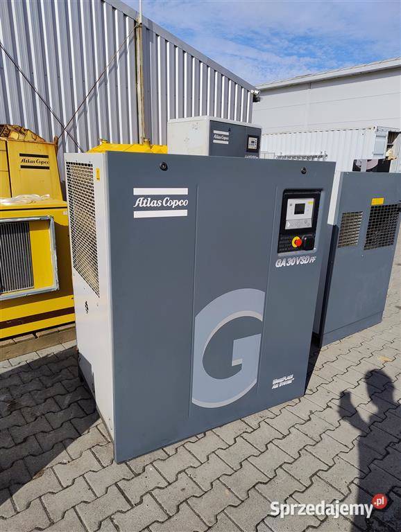 Sprężarka ATLAS COPCO GA30VSDFF 30kW 558m3min Wilków