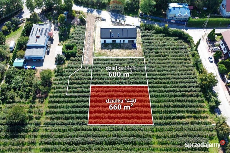 Działka budowlana 660m2 w centrum Skierniewic Skierniewice