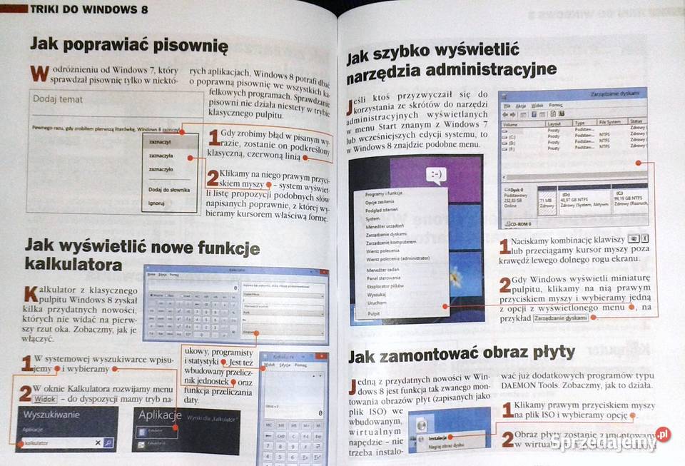 Windows 8 Praktyczny poradnik Robert Kamiński Proza i poezja Chełm sprzedam