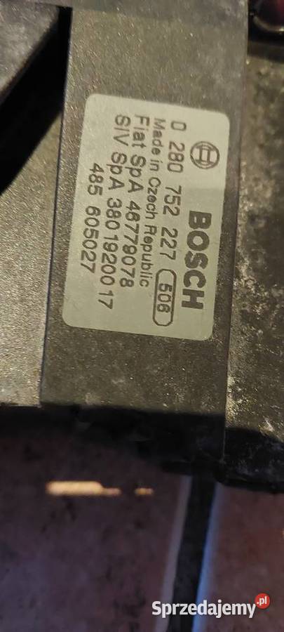 Potencjometr gazu Fiat Stilo 46779078 osobowe Szczecin