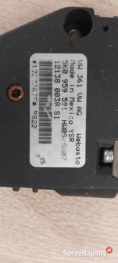 Silniczek szyberdachu VW JETTA 5K0959591 osobowe zachodniopomorskie Szczecin