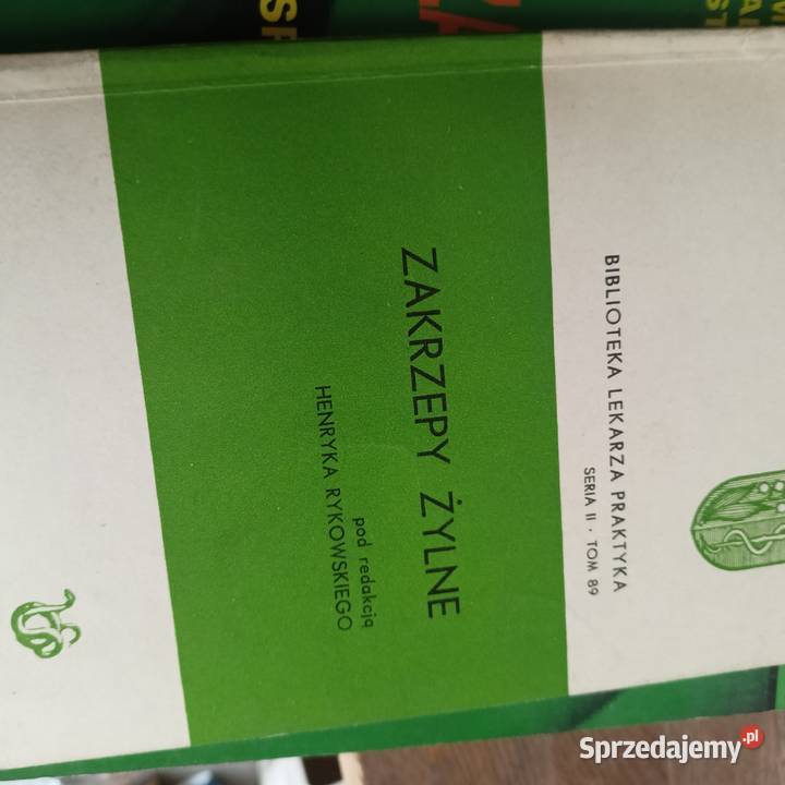 Zakrzepy żylne książki wysyłka Trójmiasto Książki i Podręczniki Gdańsk