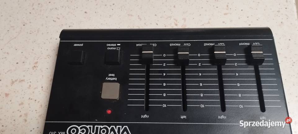 Vivanco MX 310 4kanałowy mikser audio Wolsztyn