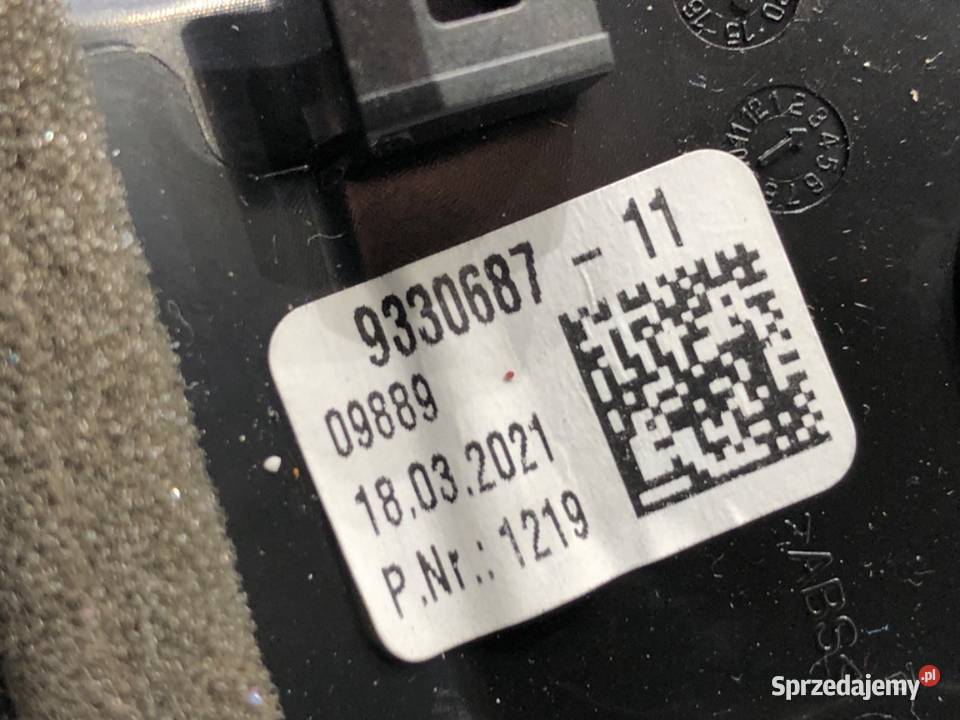 KRATKA NAWIEWU TYŁ BMW G30 9330687 SedanLimuzyna Części samochodowe