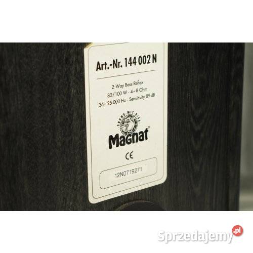 Magnat 144 002 N kolumny głośnikowe 2drożne