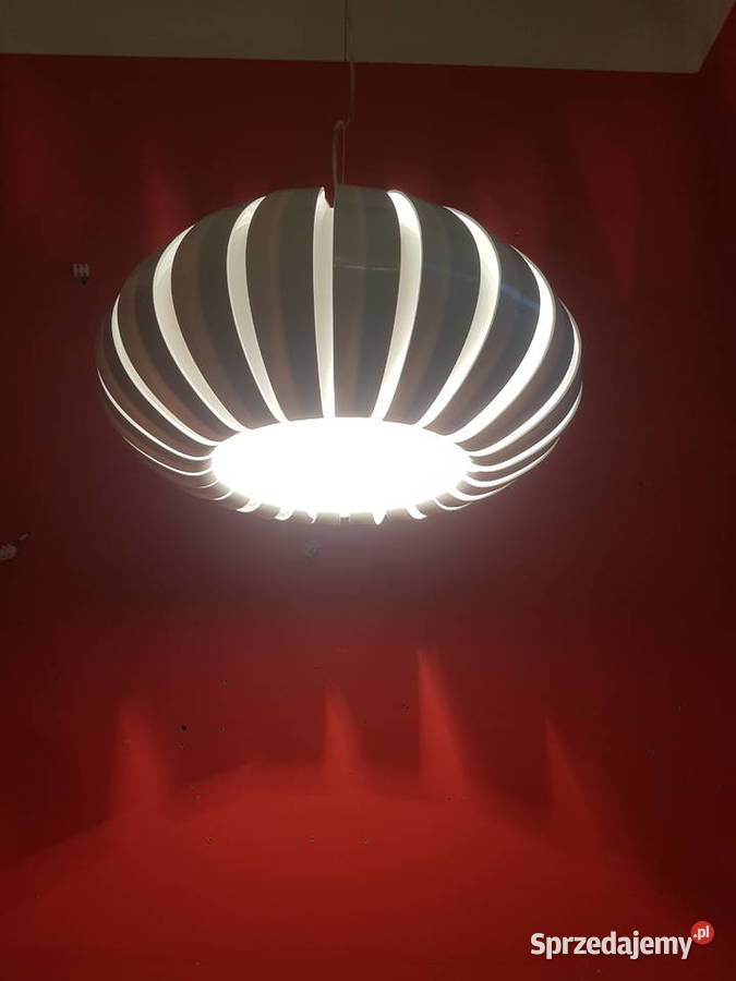 Lampa wisząca stół SUPER EFEKT ładna 50 BIAŁA Oświetlenie Warszawa
