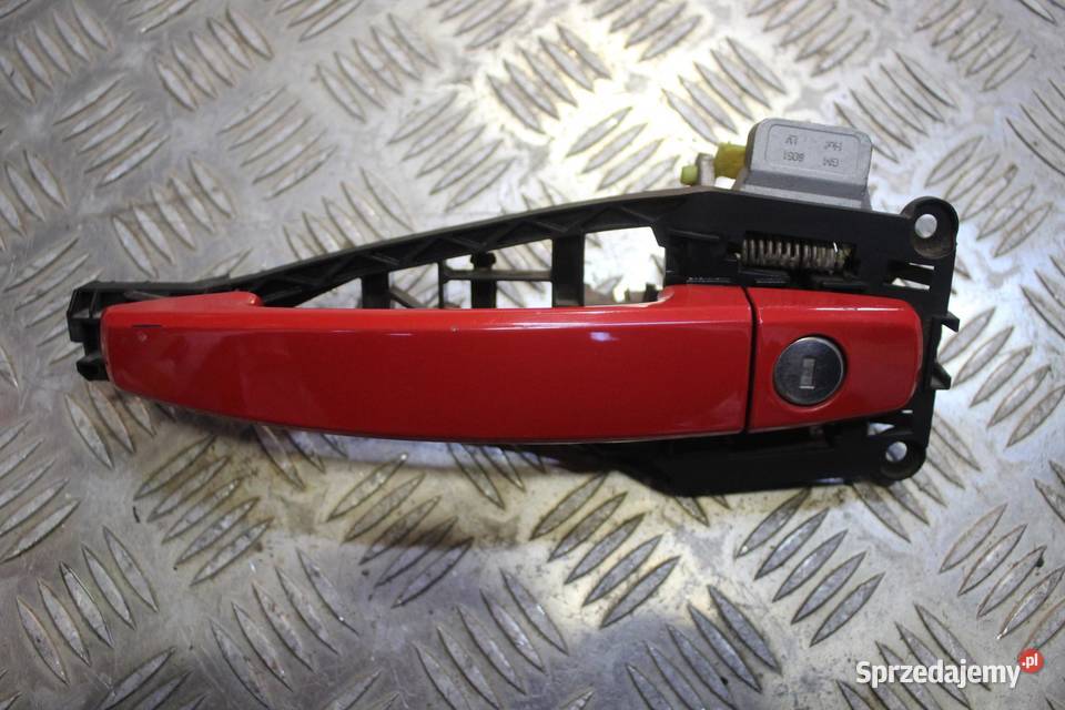 KLAMKA DRZWI LEWY PRZÓD Z547 OPEL CORSA D