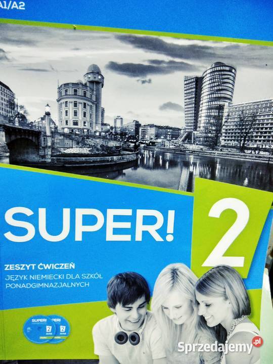 Super 2 ćwiczenia niemiecki szkolne antykwariat sprzedam