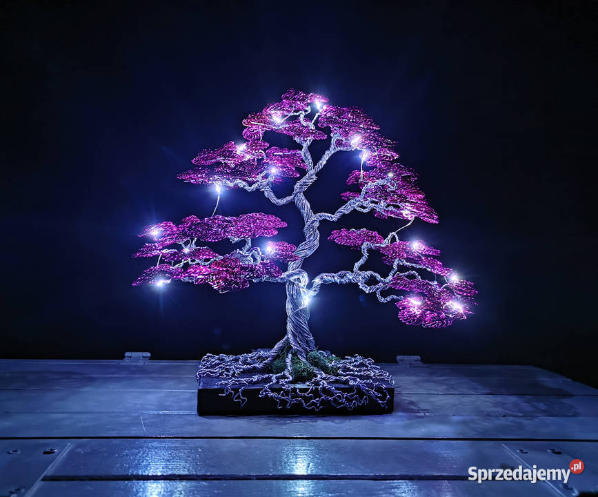 Drzewo z metalu 25 oświetlone Bolesławiec