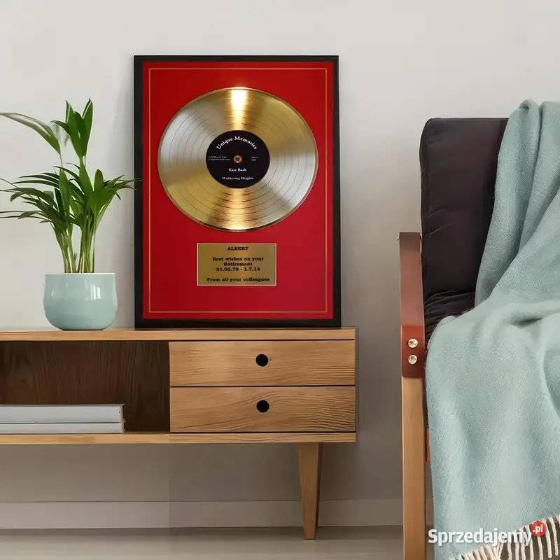 plakat do antyramy temat sprzęt gramofony Swarzędz