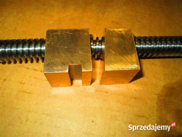Śruba z nakrętką do tokarki TUG40