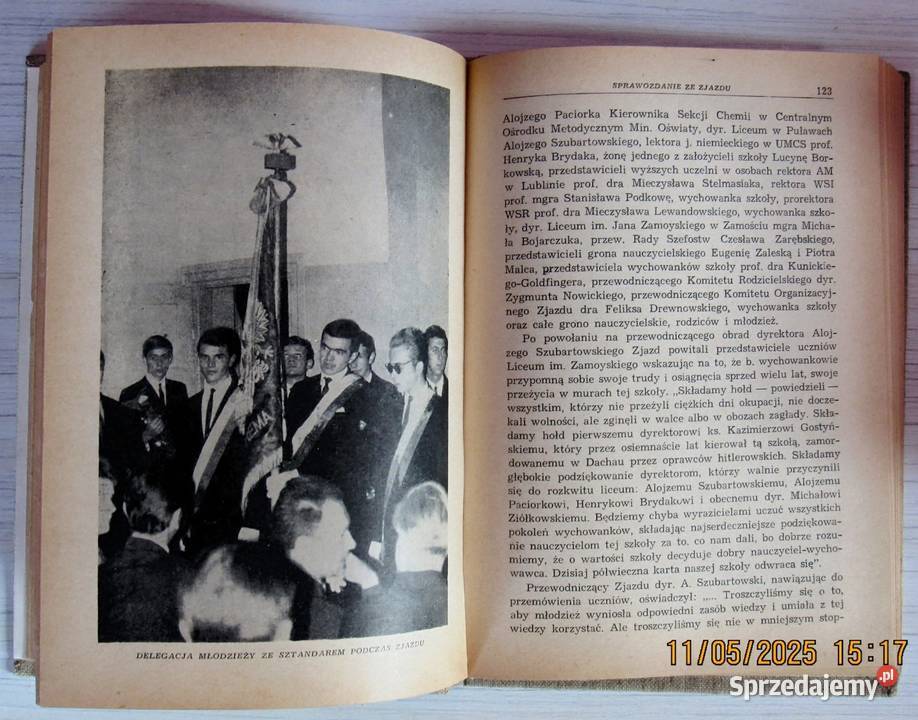 Księga pamiątkowa 50 lecia gimnazjum i liceum Pozostałe Bychawka Trzecia