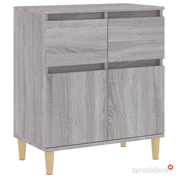 Komoda szary dąb sonoma 60x35x70 materiał Dom i Ogród Warszawa
