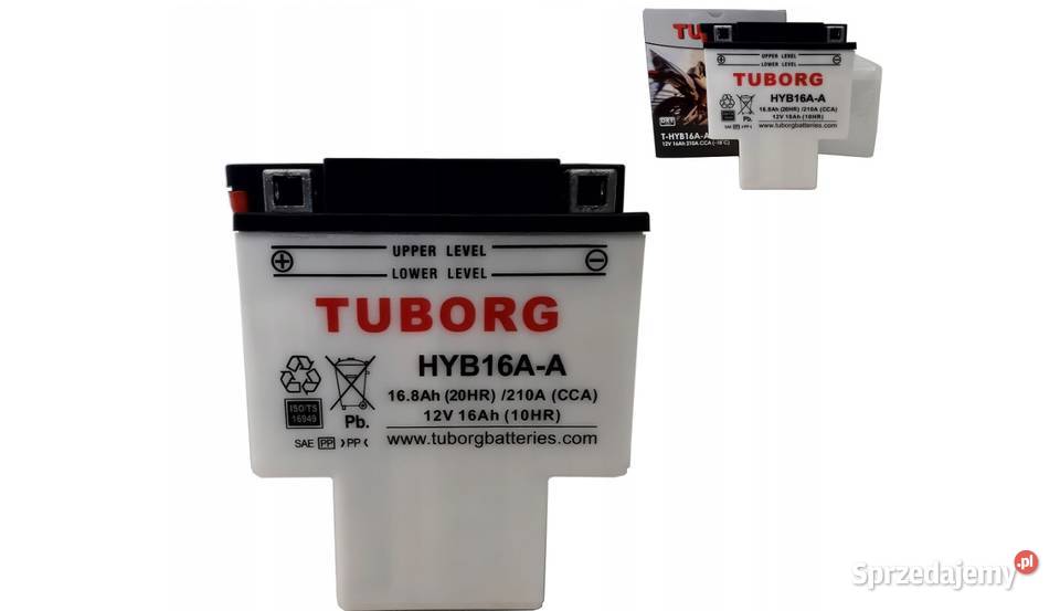 Akumulator Tuborg HYB16AA 12V 16Ah 210A Olsztyn sprzedam