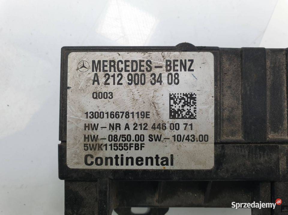 MODUŁ MERCEDES CLS A2129003408 Pozostałe Lipno
