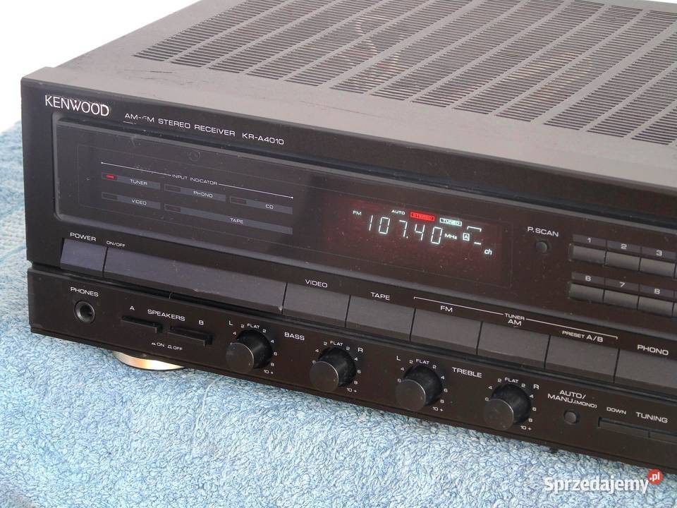 Amplituner Kenwood KRA4010 sprawny i ładny Amplitunery