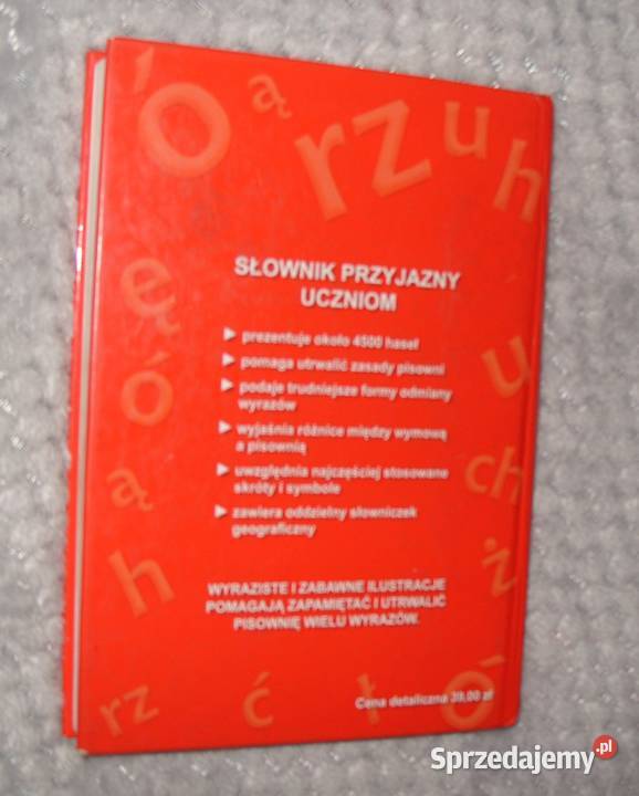 Napisz to Poprawnie Słownik ortograficzny klas Rawicz sprzedam