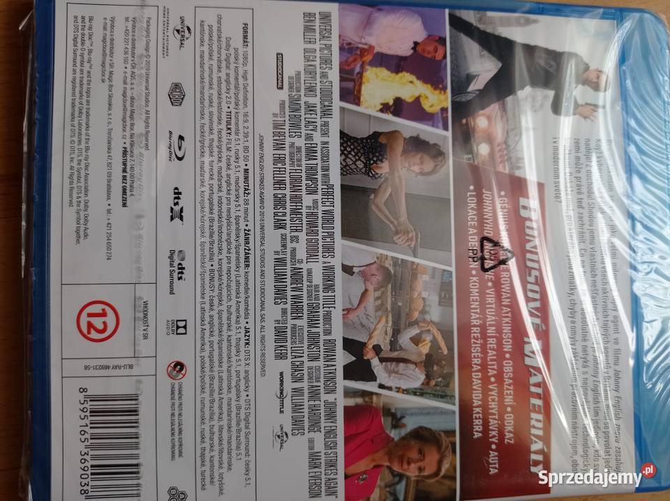 Johnny English Nokaut bluray nowy