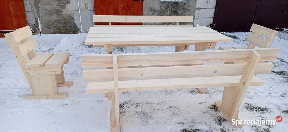 Meble ogrodowe drewno