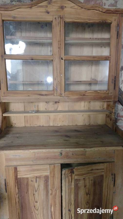 Kredens Kuchenny drewniany Antyk Woźniki