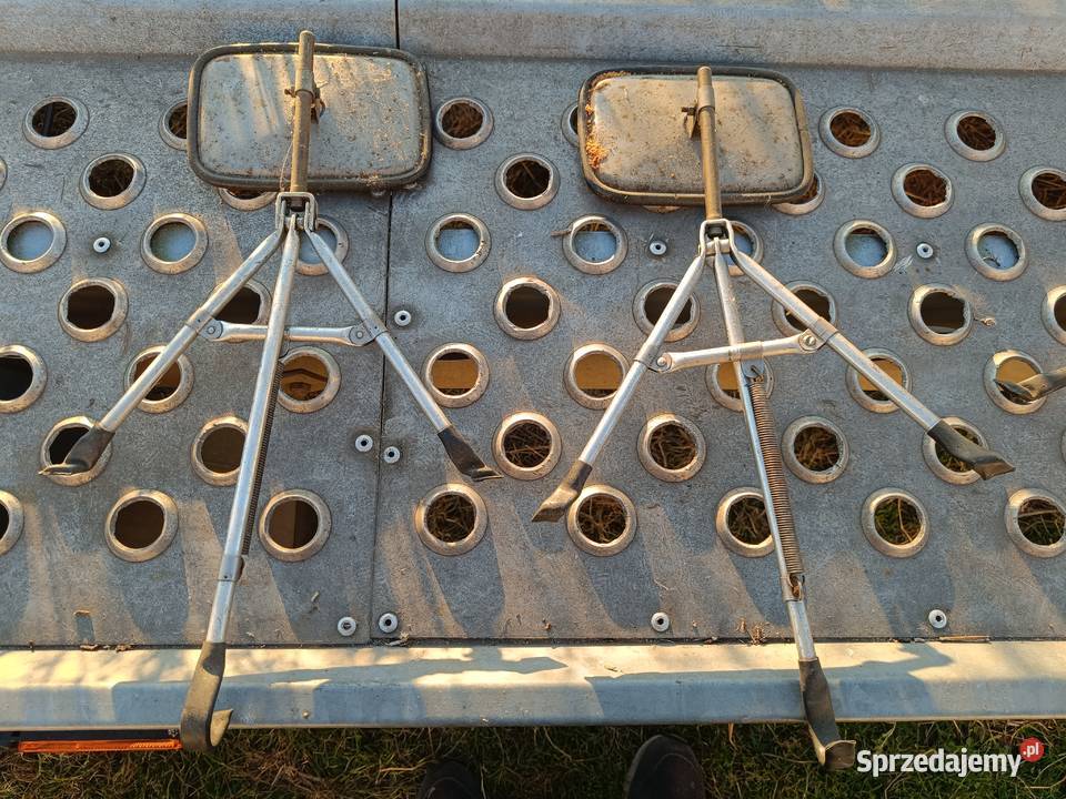Lusterka PRL do przyczepy kempingowej Stryków sprzedam