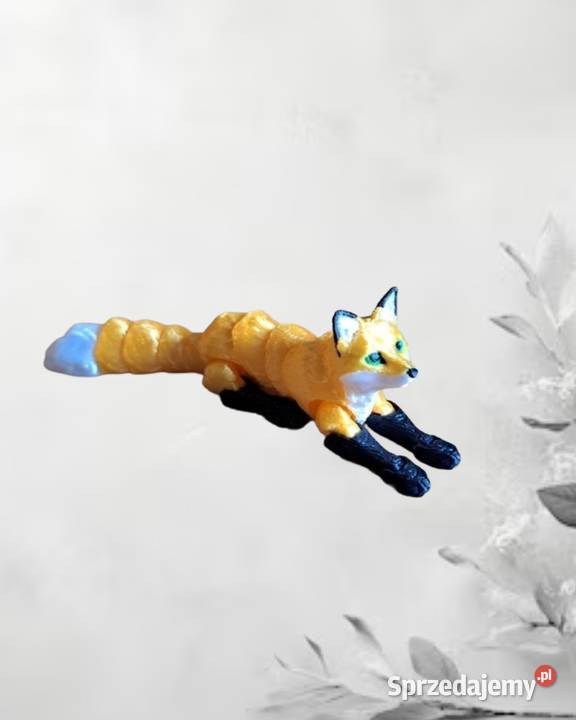 Ruchomy lisek 3D figurka sensoryczna małopolskie Kraków sprzedam