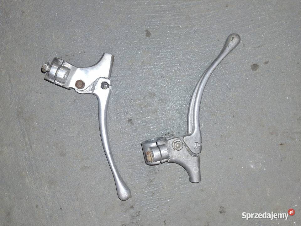 Klamki WSK sprzegło i hamulec Dźwignie sprzęgła i hamulca Występy