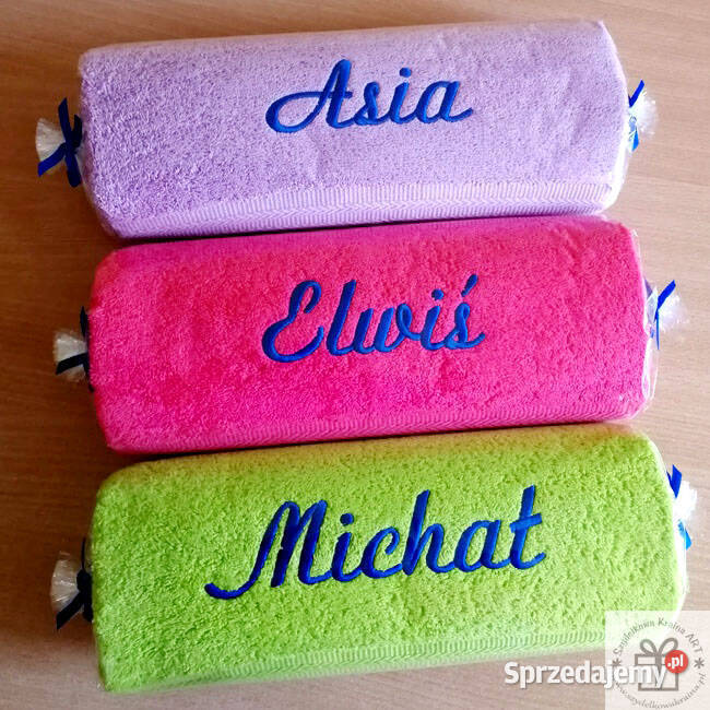 Prezent na Dzień Dziecka urodziny RĘCZNIK z Pozostałe Toruń sprzedam