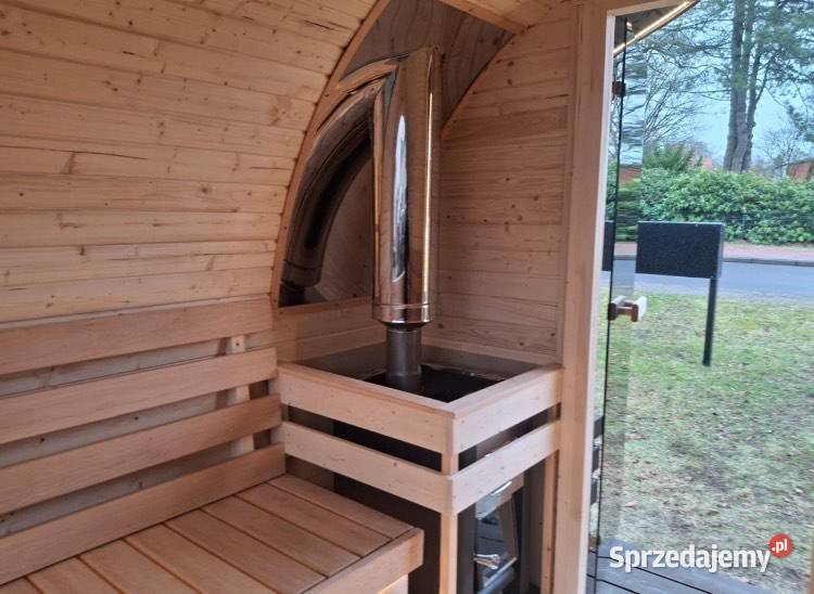 Ogrodowa sauna fińska transport Zakopane