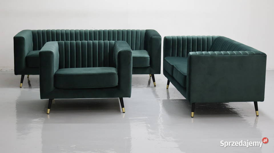 TES nowy fantastyczny komplet 321 SOFA KANAPA Poznań sprzedam